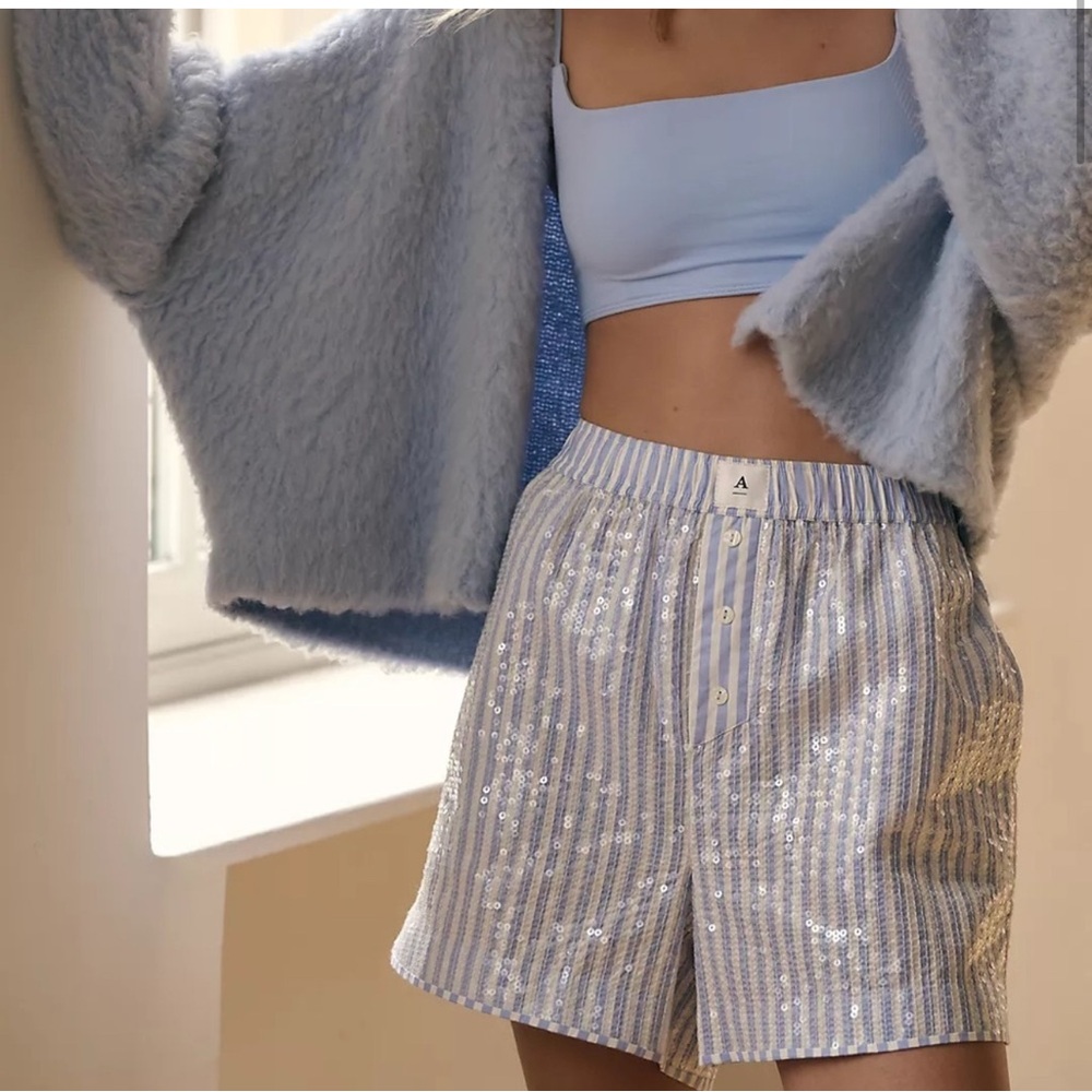 The Wren Boxer Shorts by Anthropologie: Sequin Edition